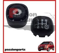 POMELLO CAMBIO FIAT PANDA DAL 2012 COMPLETO DI 2 PEZZI INFERIORE E SUPERIORE