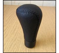 Pomello Cambio in Vera Pelle Nero - UNIVERSALE - 5 o 6 Velocità