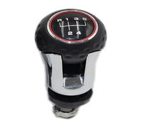 Pomello Cambio Leva Per VW Per G&olf 5 MK5 2004-2008 Pomello Cambio In Pelle E Cromo Cuffia Copri Leva