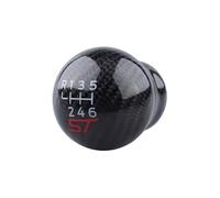 Pomello Cambio,Leva Pomello Pomello Del Cambio Manuale For Auto A 6 Velocità Da Corsa In Fibra Di Carbonio Uso Adatto Per Ford Focus Fiesta MK7 MK8 Pomello Del Cambio Accessori Auto