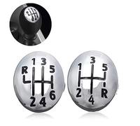Pomello Cambio, Manopola Cambio Auto Plastica Maiusc 5/6 Velocità auto pomello Cappuccio leva della testina copertura for Renault Clio Twingo Scenic Megane II 1996-2011(5 Speed)