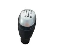 Pomello Cambio Manopola Per Clio 4 Per IV Manuale Stick Testa Cambio Maniglia Interno Auto Sostituire 5/6 Velocità Pomello Della Leva Del(Matt 6 Speed)