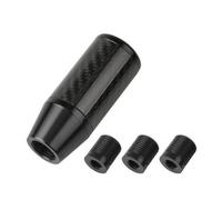 Pomello Cambio Manuale Aspetto Fibra di Carbonio Nero per Leve Standard 88x34mm
