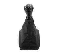 Pomello Cambio Miglioramento Leva Del Cambio Per Peugeot 206 & Per Citroen | A 5 velocità,Manuale,Nero,Pelle sintetica,Vestibilità di Precisione,Specifico per Veicolo