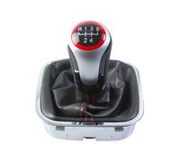 Pomello Cambio Miglioramento Pomello Leva Cambi Per Polo 6R 6C 2011-2019 | 5 marce/6 marce,Manuale,ABS/Pelle,Vestibilità di Precisione,Specifico per Veicolo(5 speed)