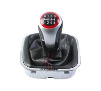 Pomello Cambio Miglioramento Pomello Leva Cambi Per Polo 6R 6C 2011-2019 | 5 marce/6 marce,Manuale,ABS/Pelle,Vestibilità di Precisione,Specifico per Veicolo(6 speed)