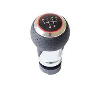 Pomello Cambio Per A4 S4 B8 8K Per A5 8T Per Q5 8R S Per Line 2007-2015 Pomello Cambio Manuale A 5 O 6 Marce Con Impugnatura A Penna Cuffia Leva Cambio(Chrome Red 5Speed)