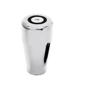 Pomello Cambio Per Auto, Leva Cambio Universale Per Cambio Manuale, Testa In Alluminio, Pomello Cambio Sportivo Da Corsa Manopola Cambio(Silver)