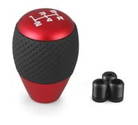 Pomello Cambio Per Auto Pomello Cambio Universale Per Auto 5 Velocità Per M8 M10 M12 Pomello Cambio Pomello Cambio cuffia leva cambio(Rosso)