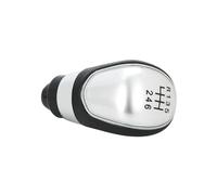 Pomello Cambio Per Fiesta MK7 2008-2013 Per Focus MK2 FL 2008-2011 Per C-Max Pomello Cambio Auto Leva Cambio Testa Maniglia 5 6 Velocità Cuffia Leva Cambio(Silver 6 thread)