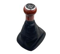 Pomello Cambio Per VW Per Passat B5 B5.5 1998 1999 2000 2001 2002 2003 2004 2005 Pomello Del Cambio Con Collari Leva Del Cambio Ghetta Boot Leva Pomello Cambio(6 Speed Gray B)