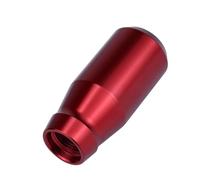 Pomello Cambio Pomelli Cambio Da 78 Mm Universali In Lega Di Alluminio Con Peso Con Leva Cambio In Metallo Adatti Alla Maggior Parte Veicoli Con Cambio Automatico Tappo Copri Pomello(78mm red)