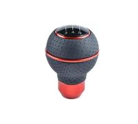 Pomello Cambio Pomello Cambio Auto Per M8 M10 M11 M12 Cambio Manuale Pomello Del Cambio Leva Del Cambio 5 Velocità Universale(7.4cm red)