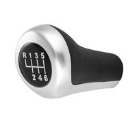 Pomello Cambio Pomello Del Cambio Argento Auto Per Serie 1 3 5 6 E46 E53 E60 E61 E63 E81 E82 E83 E84 E87 E90 E91 E92 A 5 O 6 Marce Cuffia Leva Cambio(6 Speed)