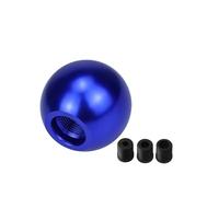 Pomello Cambio Pomello Del Cambio Automatico Universale In Alluminio Con Sfera E Dado A Vite Ricambio Per Cambio Manuale Interni Auto Tappo Copri Pomello(Blue)