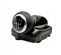 Pomello Cambio Pomello Del Cambio In Pelle PU Per A3 8P 2003-2012 5/6 Velocità, Con Impugnatura, Leva Del Cambio, Cuffia Copri-cuffia Tappo Copri Pomello(5 speed)