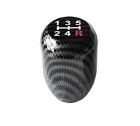 Pomello Cambio Pomello Del Cambio Universale In Alluminio A 5/6 Velocità Per Auto Cambio Manuale Leva Del Cambio Automatica Tappo Copri Pomello(Carbon color 5speed)