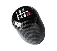 Pomello Cambio Pomello Del Cambio Universale In Alluminio A 5/6 Velocità Per Auto Cambio Manuale Leva Del Cambio Automatica Tappo Copri Pomello(Carbon color 6speed)