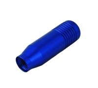 Pomello Cambio Pomello Del Cambio Universale In Alluminio Per Auto, Da 8,5 Cm, Con Leva Del Cambio Manuale Tappo Copri Pomello(Blue)