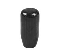 Pomello Cambio Pomello Del Cambio Universale In Fibra Di Carbonio Per Cambio Manuale Pomello Della Leva Del Cambio Pomello Con Maniglia A Forma Di Sfera Rotonda Tappo Copri Pomello(73MM black)