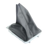 Pomello Cambio Pomello Leva Cambi Per Per Passat B6 Vestibilità Standard | ABS/Pelle sintetica,Nero/Rosso,Impugnatura Ergonomica,Sensazione Confortevole,Cambio Fluida(G)