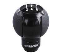 Pomello cambio SLOT Alluminio/inserti in eco-pelle nera SIMONI RACING art. SLOT