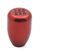 Pomello Cambio Universal Racing 5 Speed For La Trasmissione Manuale Lega Di Alluminio(Red)