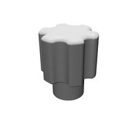 Pomello Chiave Esagonale per Bosch GOP 12V-28 Utensile Multifunzione Lama