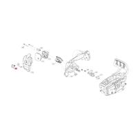 Pomello cuffia aria ORIGINALE BLUEBIRD motosega CSP 208T - CSP 280TC CSP280T-108