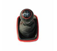 POMELLO CUFFIA CAMBIO VOLKSWAGEN VW GOLF 4 IV BORA JETTA ROSSO FORO 12MM