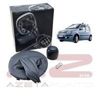 pomello cuffia leva del cambio con molla per fiat panda 169 2 serie 2003 2012