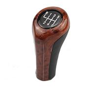 Pomello del cambio 5 6 Speed Gear Shift Knob per BMW 1 3 5 6 Serie E30 E32 E34 E36 E38 E39 E46 E36 E38 E39 E46 E53 E60 E63 E83 E84 E87 E90 Shifter Lever Headball ( Color Name : 6 speed Wood Grain )