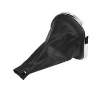 Pomello del cambio 735442310 per Lancia Ypsilon 843 2003-2011, ricambio in pelle nera, resistente all'usura, cambio manuale
