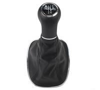 Pomello del cambio a 5 marce e cuffia per bagagliaio, per Opel Corsa E/Adam 2013-2019 Manuale, OEM 55496814, nero