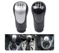 Pomello del cambio a 5 marce elegante finitura nera per Ford Fiesta, Fusion, Transit Connect 2002 e modelli successivi (pallamano + copertura grigia)
