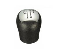 Pomello Del Cambio A 5 Marce Per Auto Megane II MK2 Leva Del Cambio MT Cromata Testa A Sfera Di Ricambio Leva Cambio(Black)