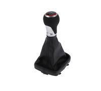 Pomello del cambio a 5 velocità con copri-cuffia per Audi A3 S3 8P 03-13 Nero