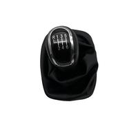 Pomello Del Cambio A 5 Velocità Nero Con Copri-cuffia Compatibile Fabia (2000-2008) Accessori For Auto(6 speed)