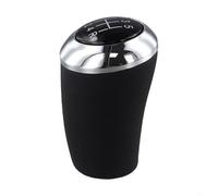 Pomello del cambio a 56 velocità per Mazda 3 BL 5 per CR CW 6 II per GH CX7 ER, in pelle PU nera con nucleo in ABS, montaggio specifico per veicolo (5 velocità)