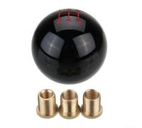 Pomello del cambio a sfera con trasmissione manuale a 5 velocità, con adattatori filettati per un migliore controllo del cambio e un'esperienza di guida (nero)