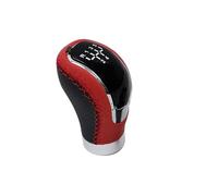 Pomello del cambio adatto per cambio automatico manuale a 5 marce per auto con leva del cambio a leva del cambio (cuciture nere) (R12345)