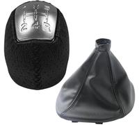 Pomello del cambio adatto per iveco per Daily 2006-2017 Car 5 per Speed Gear Stick Pomello del cambio in pelle (5 velocità) (copertura del bagagliaio a 5 velocità)