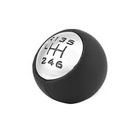 Pomello del cambio Aramox 6 velocità, testa della leva del cambio per auto nera e argento per 307 308 3008 407 5008 807/C3 C4 C8