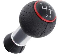 Pomello del cambio Audi A4 B6 00-04 5 MARCE NERO + ANELLO ROSSO