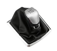 Pomello del cambio auto 5 6 Per la velocità MT Pomello del cambio della testa per dell'auto Leva per Ford Per Focus 2 2006-2011 Per Fiesta Per Kuga 2008-2012 Con(5 speed sliver)