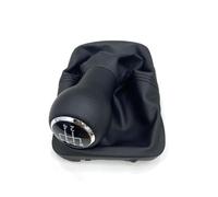 Pomello del cambio auto per VW Coccinelle 1998-2001 2002 2003 2004 2005 2006-2009 2010, accessorio interno in pelle, cambio manuale, beige (bagagliaio normale/beige)