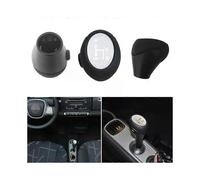 Pomello del cambio automatico argento per Smart Fortwo 450 451 1998-2014 Smart Roadster 452 2003-2006