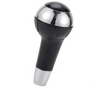 Pomello del cambio automatico in plastica cromata nera con configurazione ergonomica, compatibile con 20122017, argento durevole come ricambio per un tono interno liscio come esperienza di guida
