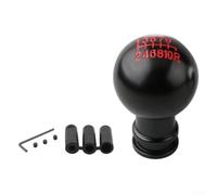 Pomello del cambio, confezione da 1 leva del cambio manuale in alluminio, per interni auto, resistente all'usura e facile da installare, elegante personalizzazione per conducenti (nero)