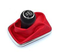 Pomello del cambio cromato per auto con pomello del cambio per Volkswagen, adatto per VW per Bora e Jetta, ricambi auto (07) (13)